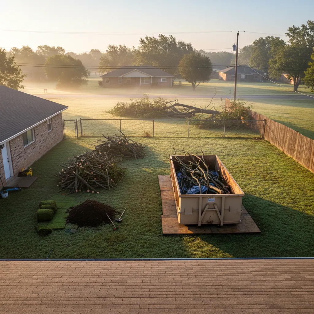 Storm Damage Recovery: Managing Debris After North Texas Summer Storms - Dumpster Rental Fort Worth, TX | JDA Select Services LLC